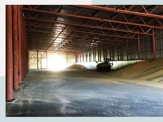 Строительство зернохранилищ в Салехарде