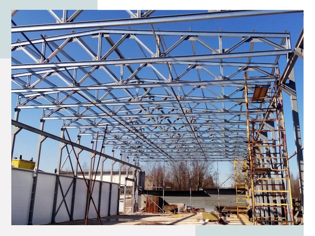 Строительство цехов в Салехард от 642 руб. под ключ