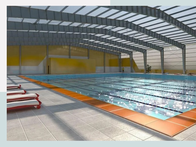 Строительство крытых бассейнов в Салехарде