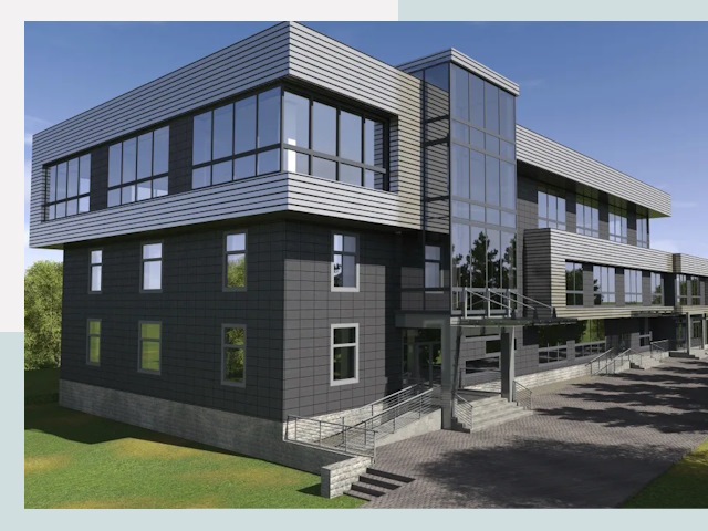 Административные здания в Салехарде