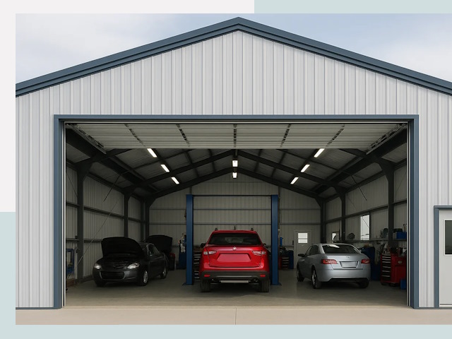 Ангары из сэндвич панелей от 642 руб. в Салехард