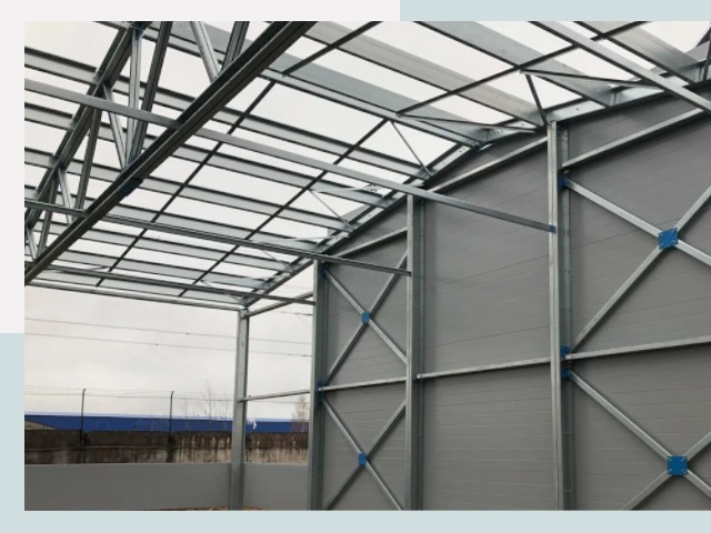 Каркасные ангары от СтальСтрой-Слх по цене от 642 руб.