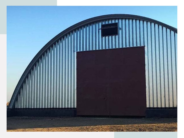 Бескаркасные ангары в Салехарде