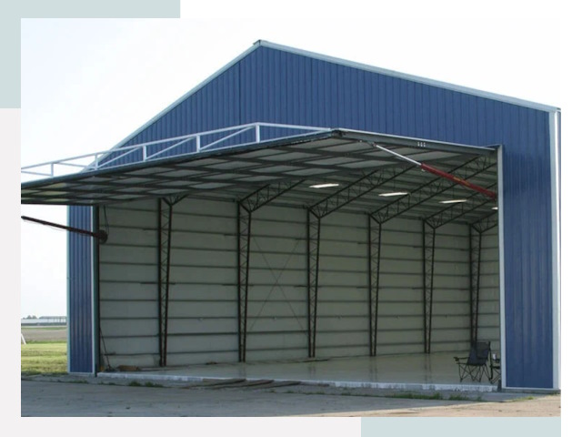 Прямо стенные ангары в Салехарде