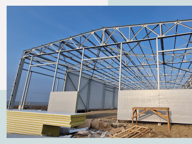 Утепленные ангары в Салехард от 642 руб. за м²