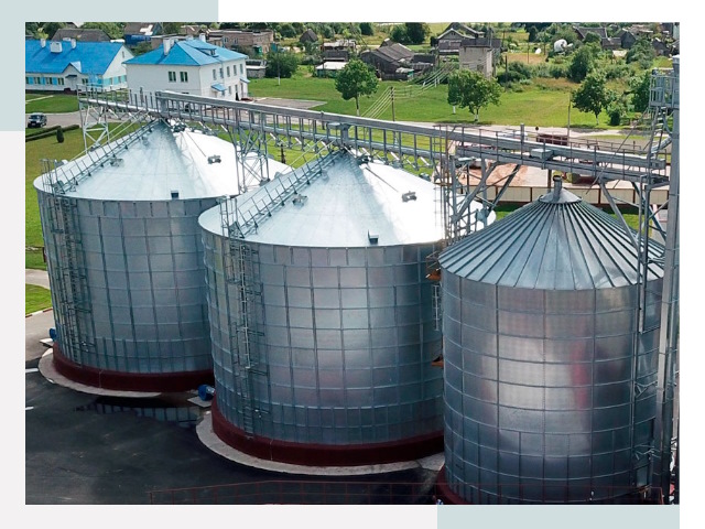 Металлические силосы в Салехарде