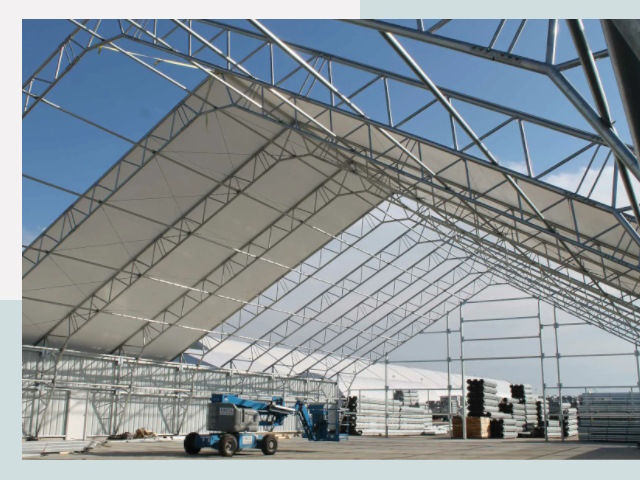 Каркасно-тентовые сооружения от СтальСтрой-Слх по цене 642 руб.