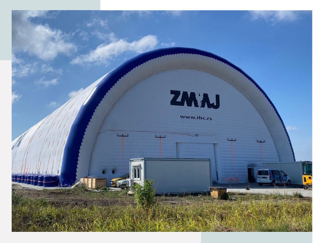 Брендирование ангаров в Салехарде