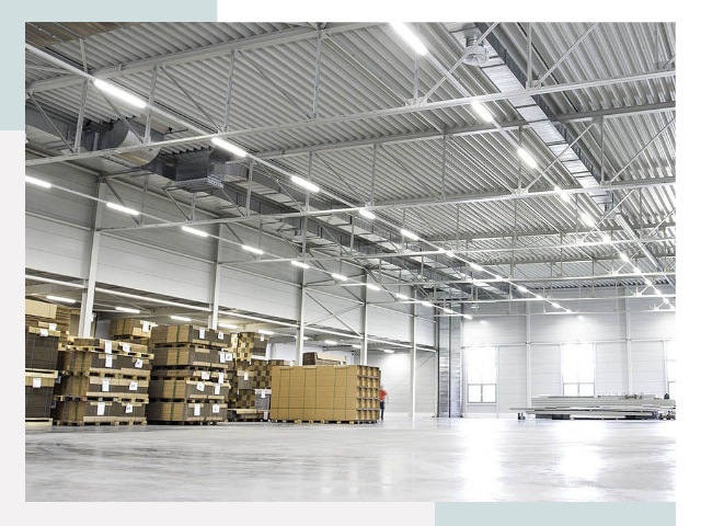 Освещение ангаров в Салехарде