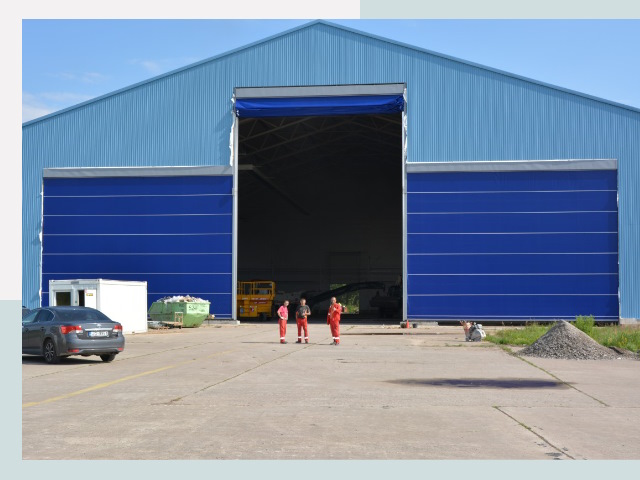 Ангарные ворота в Салехард от СтальСтрой-Слх по цене 642 руб.