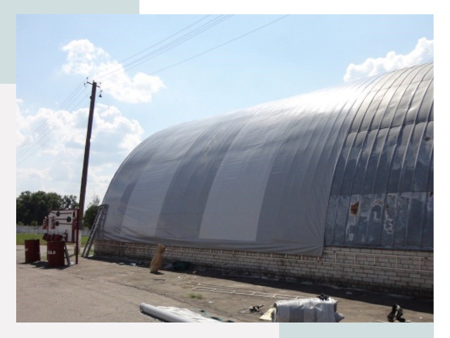 Ремонт ангаров в Салехарде