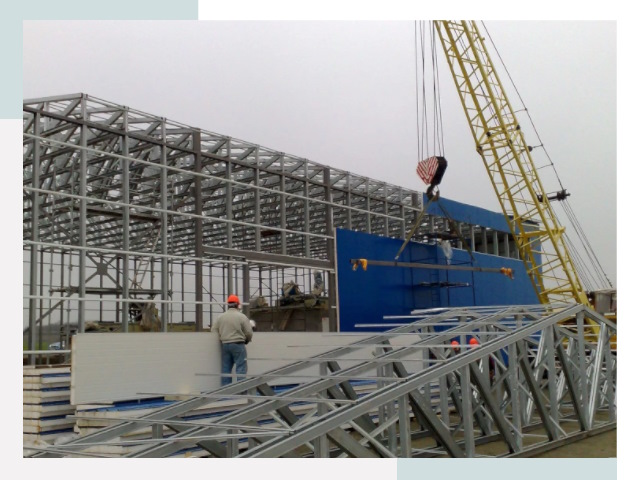 Монтаж ангаров в Салехарде